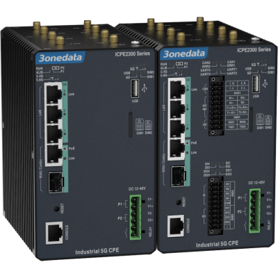ICPE2300 DIN-Rail Industrial Indoor 5G Wireless Router