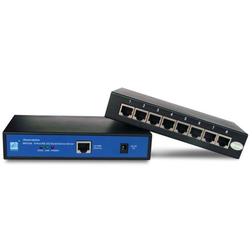 NP308 @ 8 Port RS232 to Ethernet Çevirici