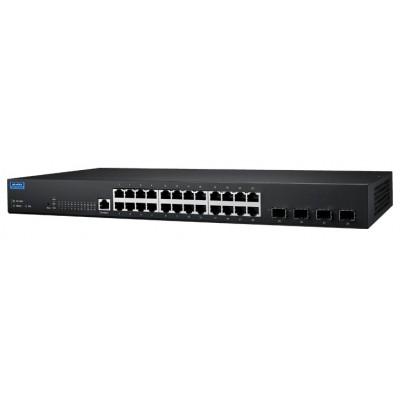 EKI-7428G-4X @ 10G Switch 24 RJ45 + 4 SFP+ L2 Managed