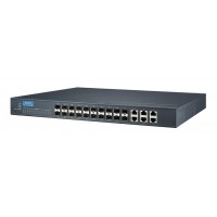 IEC61850 Switch 20 Port SFP + 6 Port RJ45 Yönetilebilir 48V @ EKI-9226G-20FMI