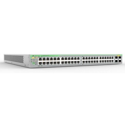 48 Port Gigabit (24 Port POE) 4 SFP WebSmart switch AT-GS950/52PSV2-50