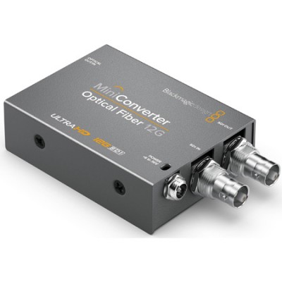 CONVMOF12G @ 12G SDI Video Fiber Optik Mini Converter Bi-Directional