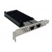 PCI Express 2 Port 10Gbe RJ45 Sunucu Tipi Intel X550-T2 # CLR-PCI-E7216