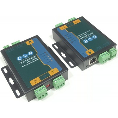 Canbus Ethernet RS485 Çevirici 2 Port @ CLR-CAN-E200