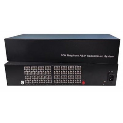 CLR-FXS/FXO-641SF @ 64 Hat Analog Telefon 1 Port 10/100M Ethernet Fiber Optik Çevirici