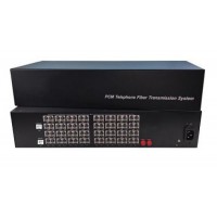 CLR-FXS/FXO-642DF @ 64 Hat Analog Telefon 2 Port 10/100M Ethernet Fiber Optik Çevirici