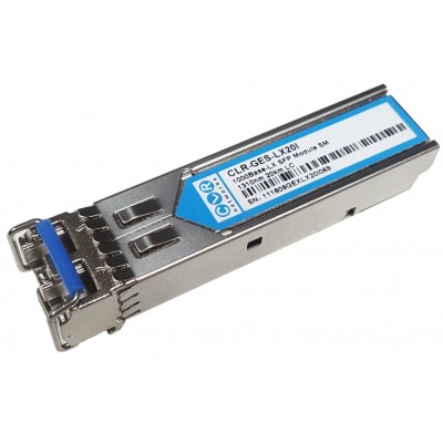 CLR-GES-LX20I @ Endüstriyel Gigabit SFP Modül 1000Base-LX LC Duplex SM 1310nm 20km