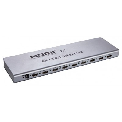 CLR-HSP-V208E @ 4K*2K @60Hz V2.0 1:8 HDMI Splitter