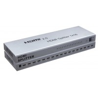 CLR-HSP-V216B @ 4K*2K @60Hz V2.0 1:16 HDMI Splitter