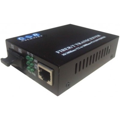 CLR-MCF-11 @ Fast Ethernet Fiber Optik Media Converter SC SM 20km