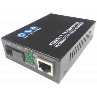 CLR-MCF-B15 @ Fast Ethernet BiDi Fiber Optik Media Converter SM 20km