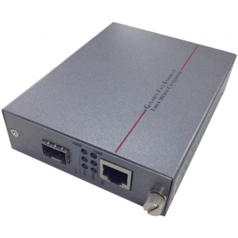 Poe Media Converter Gigabit 1 Port RJ45 + 1 Port SFP @ CLR-MCG-S30P