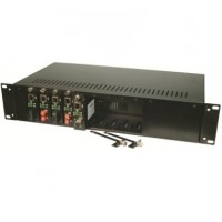 CLR-MCR-1401 @ Media Converter Rack 19" 2U 14-Slot Dual AC Power