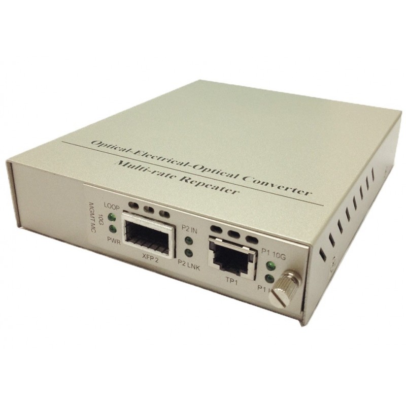 CLR-MCT-XFP @ 10G Ethernet Fiber Optik Media Converter XFP Slot