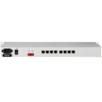CLR-PDH-FM804G @ 8 Port E1 + 4 Port Gigabit Ethernet  Singlemode Fiber Optik Multiplexer 