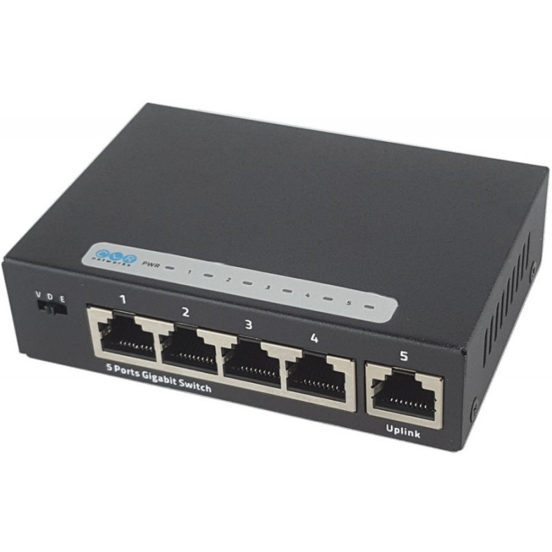 Mini Switch 5 Port 10/100/1000M RJ45 @ CLR-SWG-1705