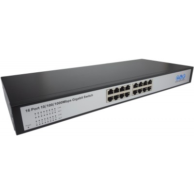 16 Port Gigabit Ethernet Switch Unm Rack CLR-SWG-1716