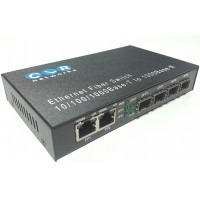 Mini Switch 4 Port SFP + 2 Port RJ45 Unmanaged @ CLR-SWG-1506F