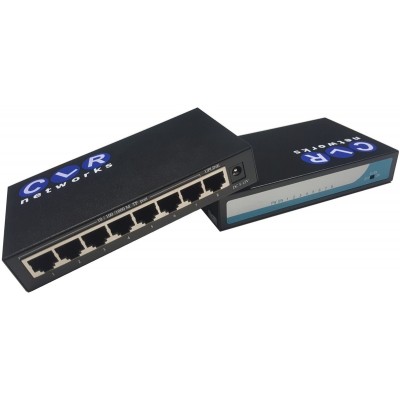 Mini Switch 8 Port 10/100/1000M RJ45 @ CLR-SWG-80