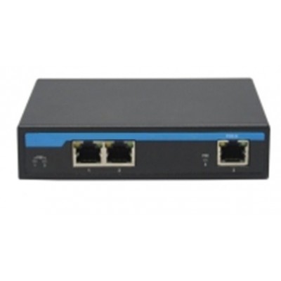 CLR-SWG-EX3260P @ 1Port Giriş 2Port Çıkış 10/100/1000M 60W Endüstriyel PoE Extender