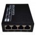 CLR-MCG-41SC 4 Port Gigabit Ethernet Fiber Optik Media Converter SC SM 20km