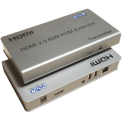 CLR-AVS-6400 @ 4Kx2K HDMI 2.0 ve USB KVM Extender Lokal HDMI Çıkışlı