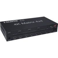HDMI Matrix V2.0 4x4 4K 60Hz CLR-HDMI-M4420