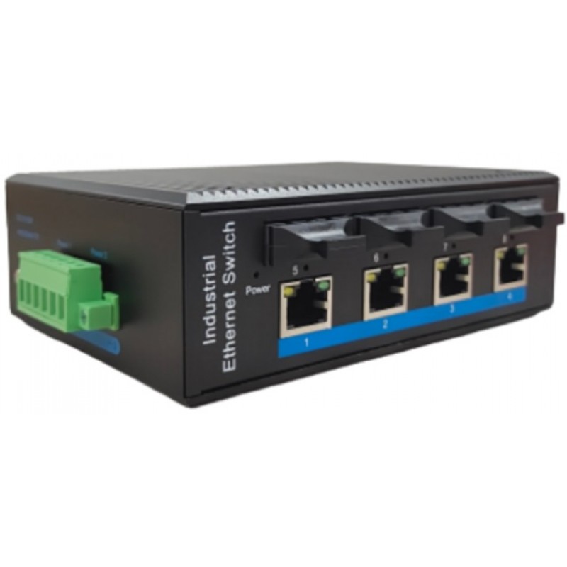 4 Fiberli Endüstriyel Ethernet Switch CLR-IES-44S