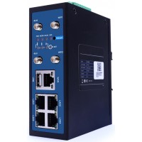 LTE 4G Wireless VPN Router 5 Port 10/100Base-TX + RS232/RS485 + 2 DI DO CLR-CNS-L509