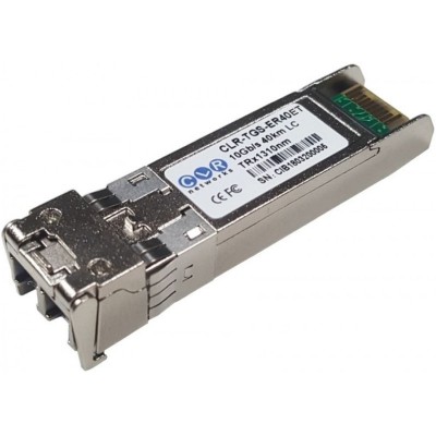 CLR-TGS-ER40ET @ Endüstriyel 10GE SFP+ Modül LC Duplex Singlemode 1310nm 40km