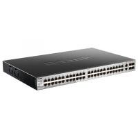 DGS-3130-54TS @ 48xGigabit RJ45 + 2x10G RJ45 + 4x10G SFP+ L3 Managed Stackable Switch
