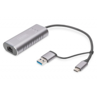 USB 3.1 2.5G Ethernet Adaptörü [Type-C Type-A] DN-3028
