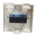FPRZ-45010 @ Fiber Optik Priz Faceplate 1Port SC Duplex 45*45 