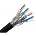 N07-SF2605PE @ Outdoor Data Cable CAT7 S/FTP PE Siyah 500Mt