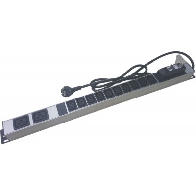 PDU Grup Priz 15U Dikey Sigortalı PDU-C1319H-DS15U