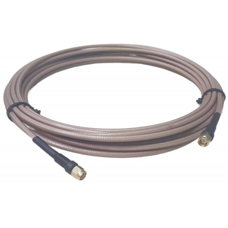 RG400 Double Shielded Patch Cord SMA Male