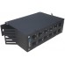 DIN Rail 12 Port Data Patch Panel