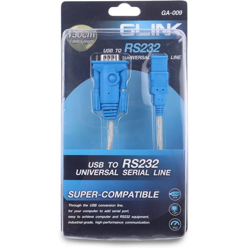 USB-RS232 USB 2.0 Seri RS232 Kablo 1.8M