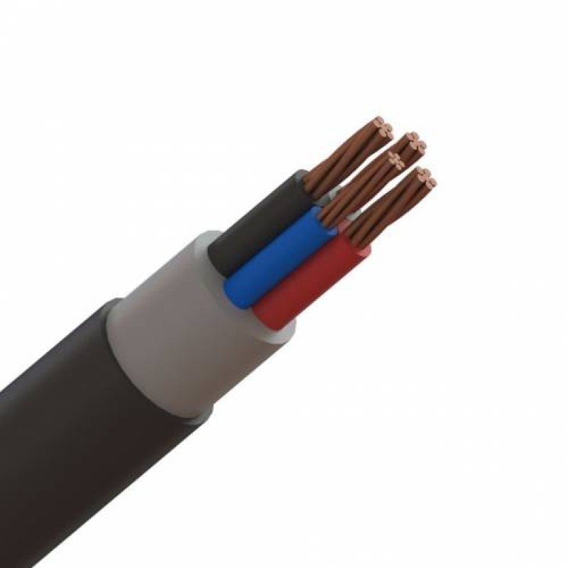 NYY Kablo YVV-U 0.6-1 kV Tek Damarlı Bakır İletkenli PVC Enerji Kablosu