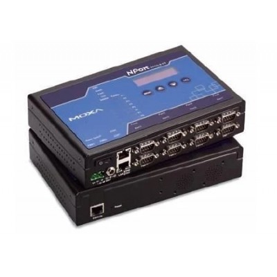 NPort 5650-8-DT @ 8 Port Seri RS232/RS485/RS422 to 2 Port Ethernet Çevirici