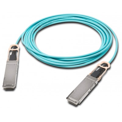 100G QSFP28 to 100G QSFP28 AOC OM4 Fiber Cable