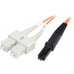 MTRJ Erkek to SC/UPC Fiber Optik Patch Cord Duplex MM OM1 62.5/125μ 1m