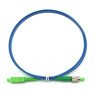 FAPS-S126010 @ SC/APC-FC/APC SM Simplex OS1 9/125μ LSZH Armoured Patch Cord 10m