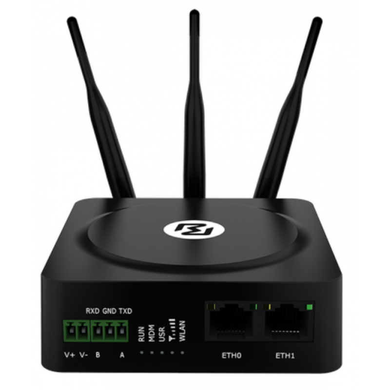 Robustel R1511-4L-A02EU-B Endüstriyel 4G Router 1xSIM 2xEthernet 1xRS-232/485 Wi-Fi