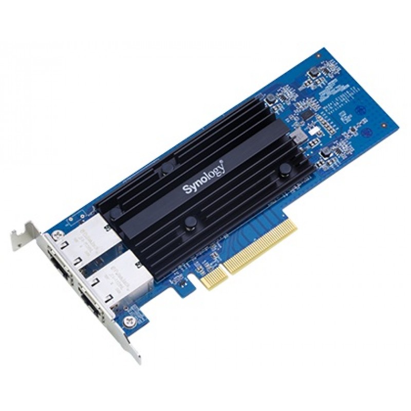 Synology E10G18-T2 2 Port 10G Base-T RJ45 PCIe Ethernet Kartı