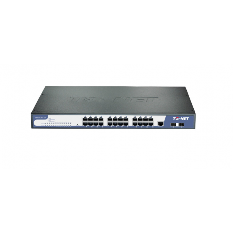 Ethernet Switch 24 Port RJ45 + 2 Port SFP Managed @ S3500-26G-2F