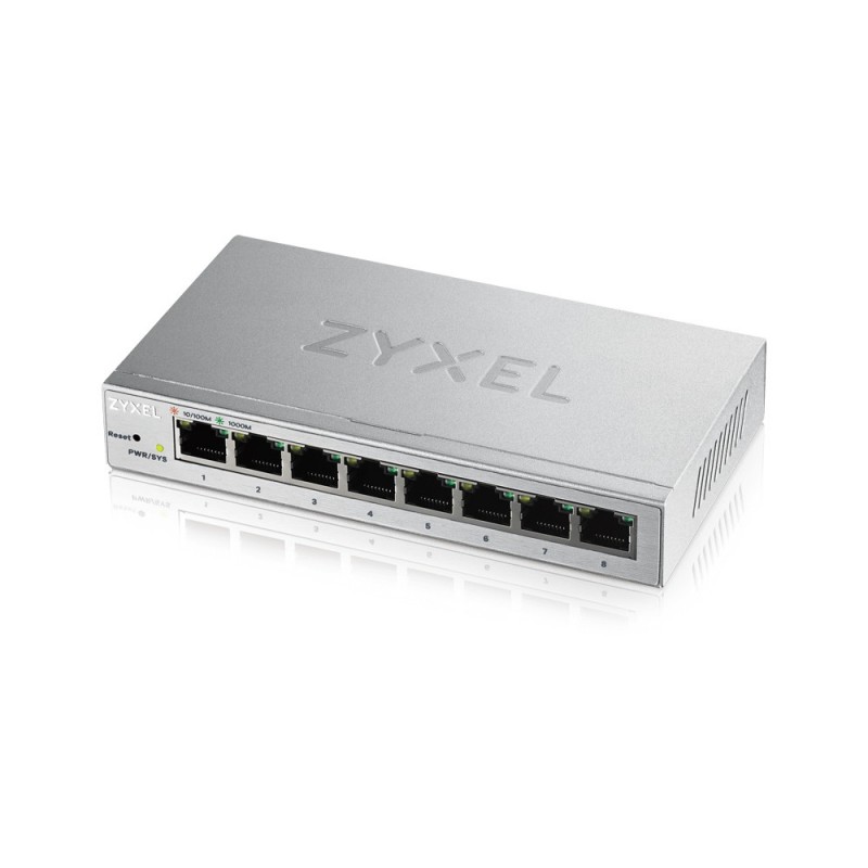 Ethernet Switch 8 Port Gigabit RJ45 Yönetilebilir @ GS1200-8