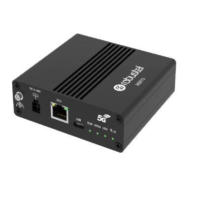 Robustel R5010-A-5G-A28EU Endüstriyel 5G Router | PoE, USB-C, VPN, RCMS Destekli