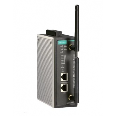 Moxa AWK-3131A-EU Industrial 802.11a/b/g/n Access Point, EU Band, -25°C ila 60°C